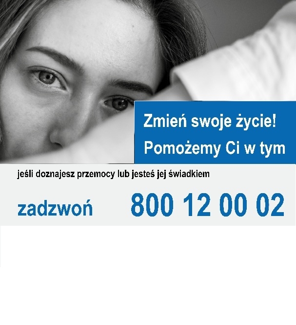Zdjęcie do artykułu: Ogólnopolskie Pogotowie dla Osób Doznających Przemocy Domowej - "Niebieska Linia"