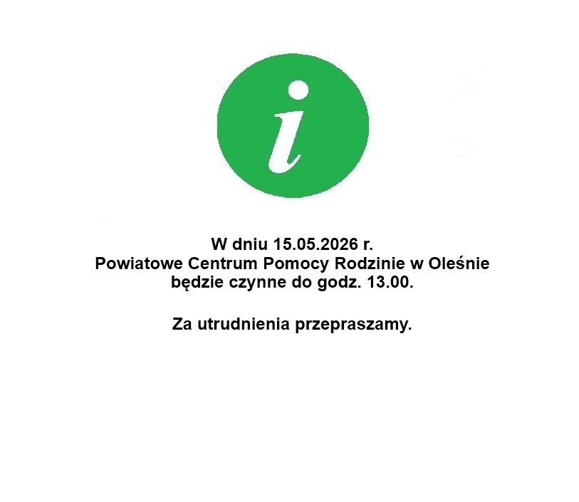 Zdjęcie do artykułu: Informacja - „Dwie Godziny dla Rodziny / dla Człowieka”