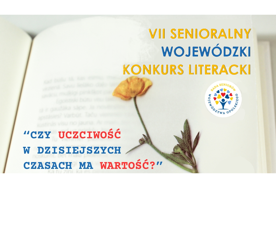 Zdjęcie do artykułu: Rusza VII Senioralny Wojewódzki Konkurs Literacki