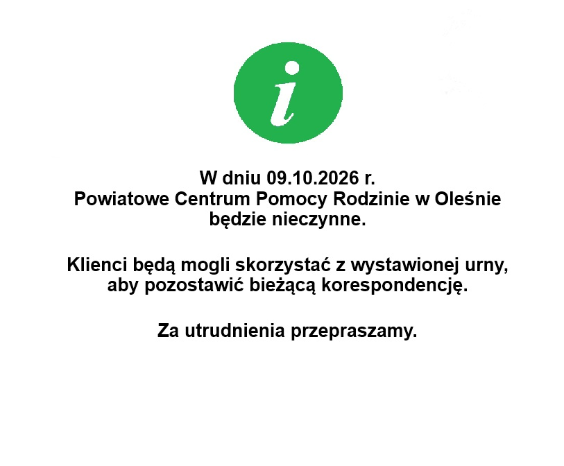 Zdjęcie do artykułu: Informacja
